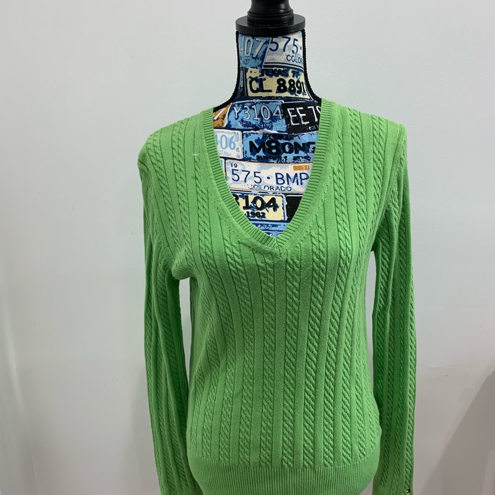V neck Tommy Hilfiger sweatshirt